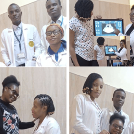 Sonographer Mamabus on training!